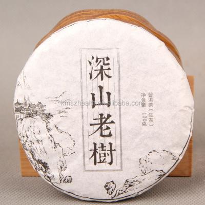 China Wholesale Raw Cured Compressed Tea Puer Tea Cake Cheap Price for sale