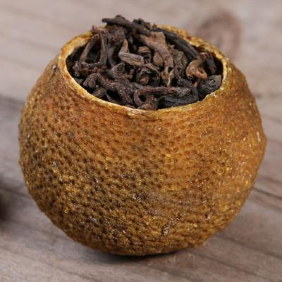 China Loose Tea Organic Aged Pu-erh Tea In Tangerine for sale