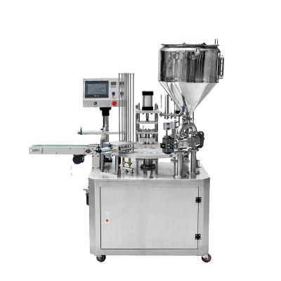 China Automatic Beverage Bespacker XBG-900 Cup Yogurt Mineral Water Cup Filling Machine Plastic Sealing Machine for sale