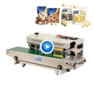 China Best Price Food Printing Automatic Sealer Strip Snacks Tea Bag Sealing Packing Machine for sale