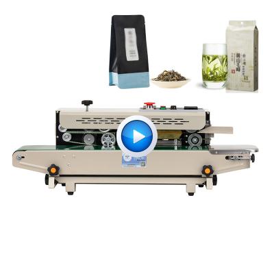 China Automatic Vegetable Food Snack Fish Meat Aluminum Foil Bag Plastic Bag Sealing Machine for sale