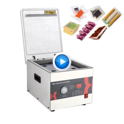 China DZ-260C Automatic Food Machinery Sealer Food Sealing Machine Vacuum Packing Machine for sale