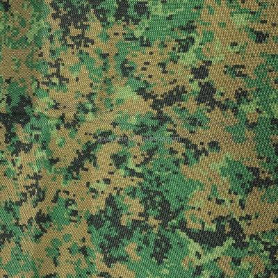 China 100%Polyester T1000D Singapore Camouflage Cordura Waterproof Military IRR Processing PU Camouflage Coating Fabric for sale