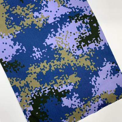 China digital blackout tc cotton/polyester printed raincoat urban camouflage for china camouflage military uniform fabric for sale