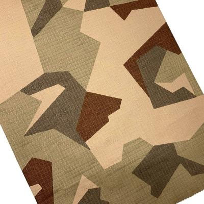 China Blackout Tc Camouflage Swedish Geometric Ripstop Fabric Military Hunting Fabric for sale