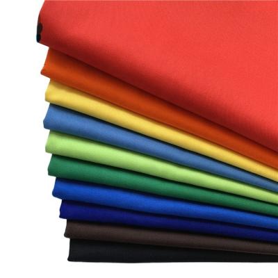 China Shrink-Resistant Lot 80 Polyester 20 Stock Cotton Woven TC Twill Plain Dyed Fabric For School Uniform for sale