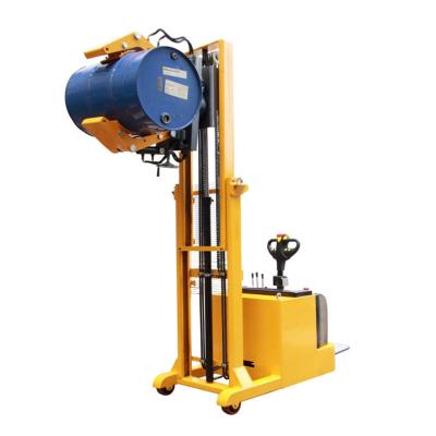 China Hotels 1000kg 500kg Electric Stacker With Paper Roll Clamp Stacker Drum Electric Rotator Electric Lifter Truck On Sale 1000kg for sale