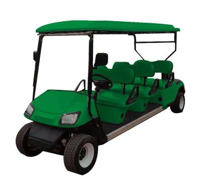 China Sharefer 6 seater electric passenger 4x4 tourist car golf cart with 72V 3.5KW battery 3900*1200*1900mm for sale