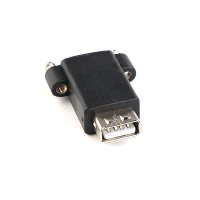 China Camera/Mouse/Computer/Printer Origin Manufacturer Black USB A Female to A/B Female Jack Adapter Audio Connector for sale