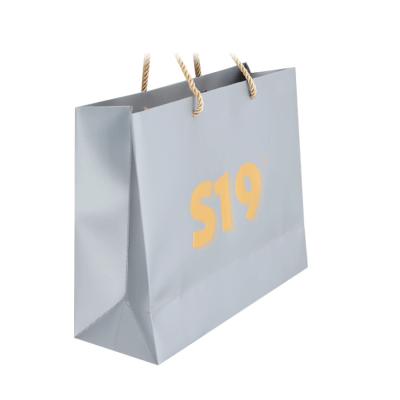 China Clothing Store Recyclable Custom Special Paper Bags Print LOGO Plain High-grade Mall Paper Shopping Bag Bags With Logo for sale