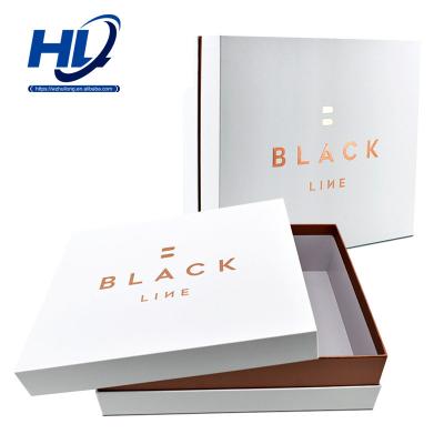 China Top And Bottom Set Recyclable Cosmetic Cosmetic Cover Packaging Case Skin Care Box for sale