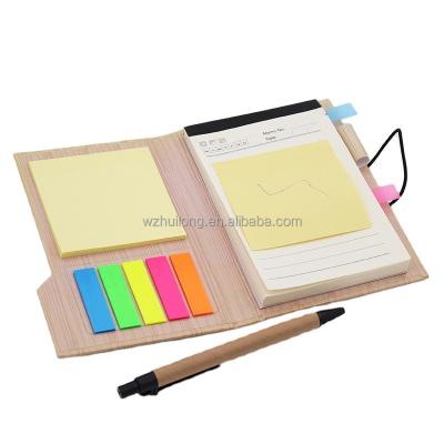 China Sticky Portable Notes Notebook Custom Wholesale Printing LOGO for sale