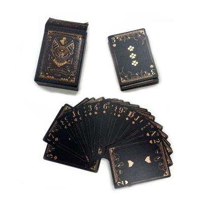 China Factory Custom PVC Double Sided Paper Scored Playing Cards Personalized Playing Cards Wholesale for sale