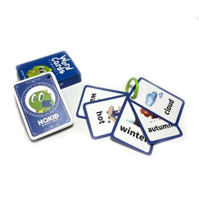 China Eductional Kid Toys Factory Customized Kids Audio Flash Cards for sale