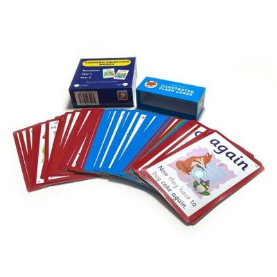 China Kids Learing Toys Custom Kids Learning Flash Cards for sale