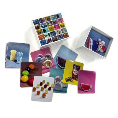 China Eductional Toys Children Learning Custom Printed Flash Card Memory Game Cards Suppliers for sale