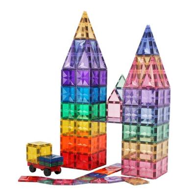 China Pastel Color 120pcs MNTL Star Building Block Building Blocks Plastic Magnetic Toys ABS Building Block for sale