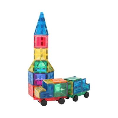 China Multi Colors MNTL Building Block Plastic Magnetic Star Block Building Block Baustein baustein ABS Tiles ABS Plastic Tiles For Kids for sale