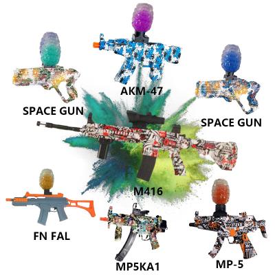 China Toy Automatic Gel Ball Gun AKM-47 Electronic Splatter Graffiti Blaster for Outdoor Activities Shooting Team Game Toy CS Water Bomb Gun for sale