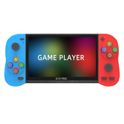 China PRO High Definition 5.1 Inch 2022 New X19 Retro Handheld Video Game Console Player Game Console For PSP 5.10