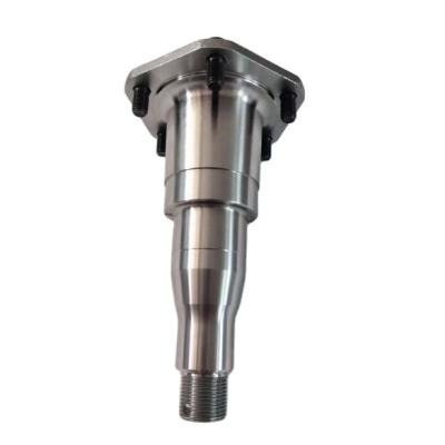 China Trailer Parts Factory Direct Sales Forging Axle Spindle  forging spindle with axle for sale