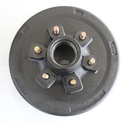 China Trailer Trailer Axles and Parts Trailer Idler Hub Axle With Electric Brake And Brake Drum Axle Assembly for sale