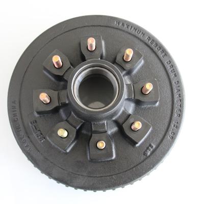 China Trailer Truck Used Trailer Axles and Parts Trailer Idler Hub Axle 7000 Lbs Max Black OEM Customized Cast Color Material Origin Iron Inch Size Place for sale