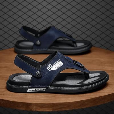 China Fashion trend hot sale zapatillas men comfortable slippers fashion flip flops 2021 for sale