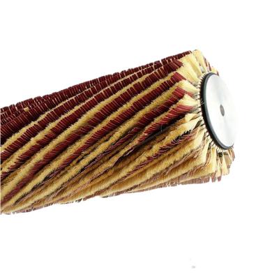 China Polishing Sisal Sandpaper Industrial Roller Brush For Wooden Furniture for sale