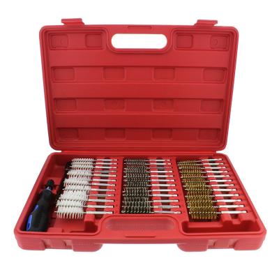 中国 38 Pcs Engine Cleaning Pipe Brush For Cleaning Plumbing Bore Brush Set 販売のため