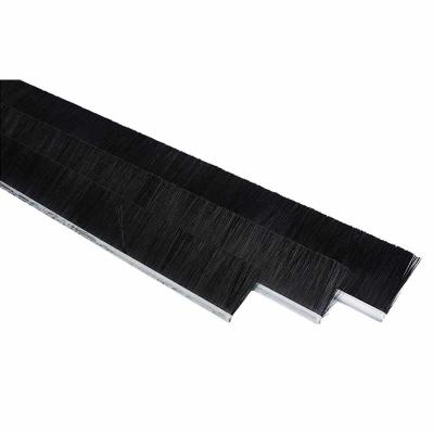 China Industrial nylon Bristle Sliding Door Roll Strip Brush Weather Strip for sale