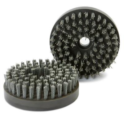 China Wood Plastic Metal Surface Finishing Deburring Disc Brush for sale