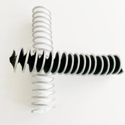 China Nylon Inverted Spiral Coil Brushes For Removing Residues Of Wire Slag for sale