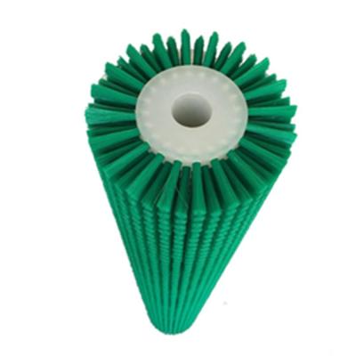 China 2024 Factory Direct Sale Nylon Wire Cylindrical Brush For Shoe Sole Cleaning Machine for sale