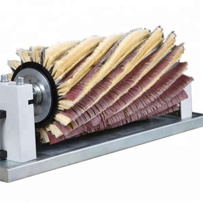 China Industrial Customized Sisal And Sandpaper Brush Roller For Polishing Machine for sale