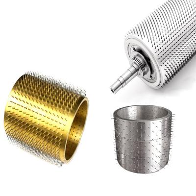 China Customized Industrial Porcupine Roller Perforating Pin Needle Roller zu verkaufen