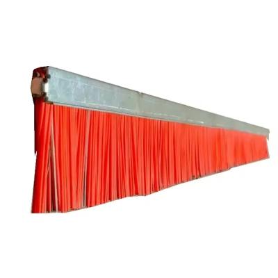 China Concrete Cement Block Brick Making Machine Nylon Mix Steel Wire Strip Brush for sale