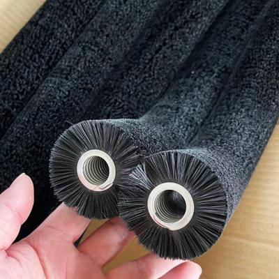 China Industrial Cleaning Cylindrical Outer Spiral Spiral Brush for sale