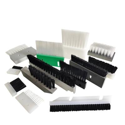 China Industrial PP / PVC Board Brush Machinery Nylon Silk Cleaning Ash Brush CNC Machine Tool Clean PVC Board Brush for sale