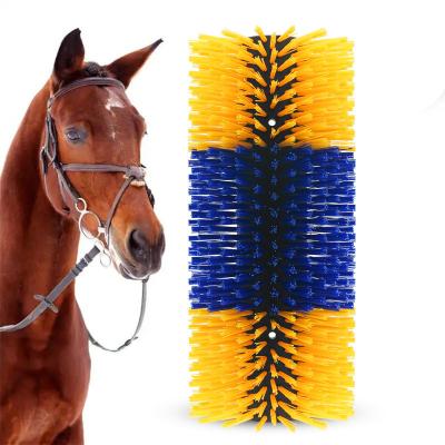 China Half Round Cow Body Brush Horse Body Cow Body Clean Brush Massage Wash Hair Brush Milk for sale