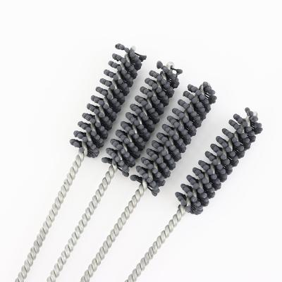 China Silicon Carbide Flexible Abrasive Ball Pipe Deburring Grinding Head Polishing Brush for sale