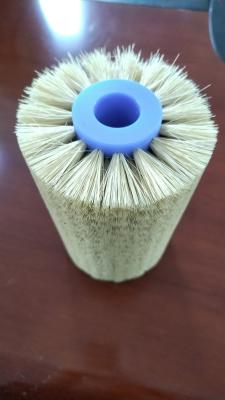 Chine Brosses à rouleaux en tubes en plastique industriels personnalisables pour le polissage et le débardeur du bois à vendre