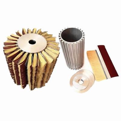 Chine Sandpaper Sisal Polishing Roller Brush Sanding Brush For Wood Machine à vendre