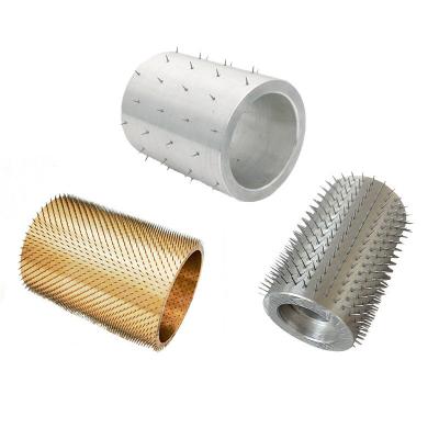 China Plasticindustrie Textielindustrie Perforatieroller Pinned Roller Te koop