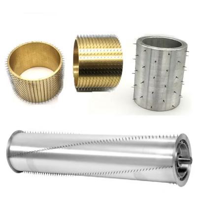 China Perforation Roller For Woven Sack Industries Perforating Pinned Roller For Packaging Plastic for sale