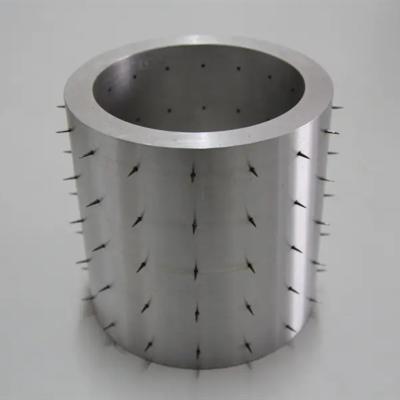 China Naaldperforerende pin sleeves gepenneerde rollen in aluminiumlegering Te koop