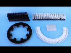 PVC Plate Cnc Machine Brushes Dust Collector OEM