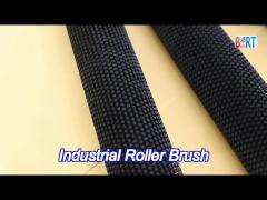 Nylon Spring Spiral Industrial Roller Brush Cleaning Custom