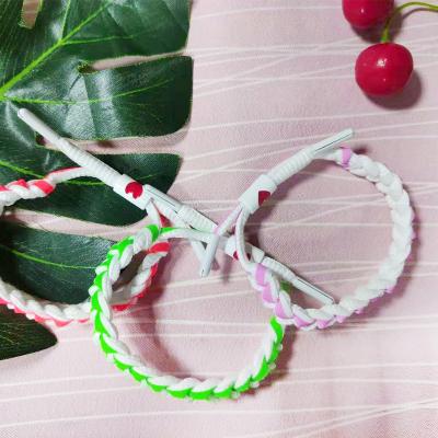 China New Cute Reflective Couples Bracelet Creative Woven Bracelet Fashion Bracelet for sale