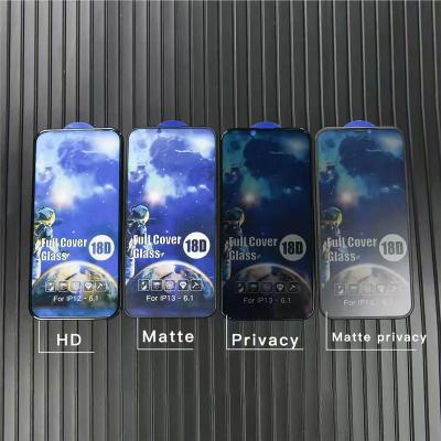 China 18d Anti-fingerprint Airbag Screen Protector Matte Oil For Huawei nova 2s Matte Glass Anti-fingerprint For realme 8i Matte Tempered Glass for sale